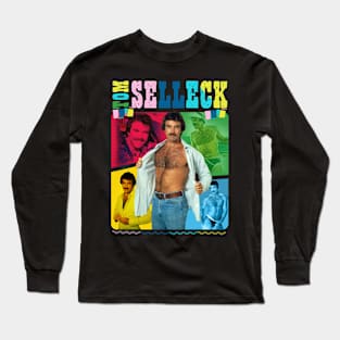 tom selleck super dad Long Sleeve T-Shirt